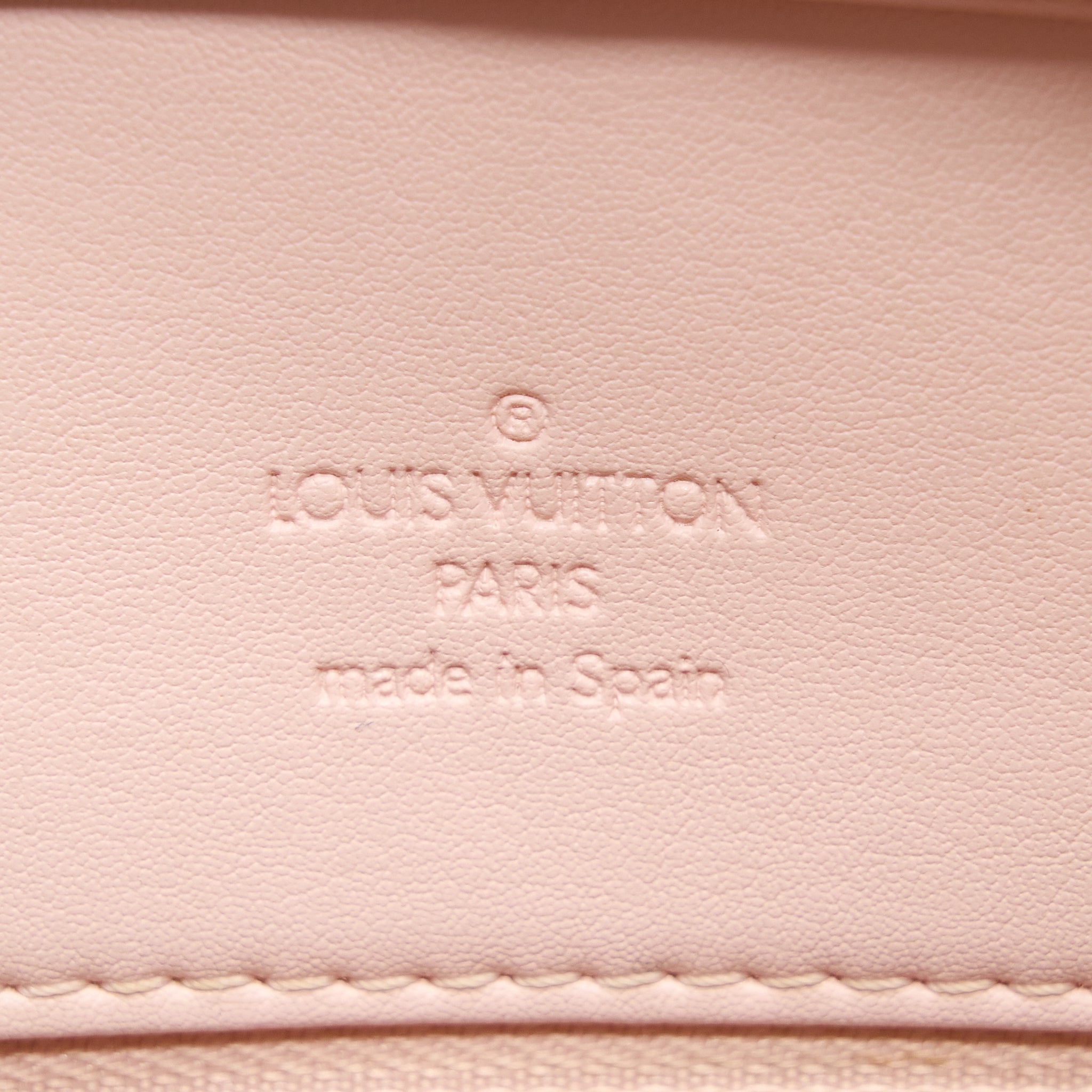 Louis Vuitton Vintage Huston Tote Vernis Beige GHW - Image 16