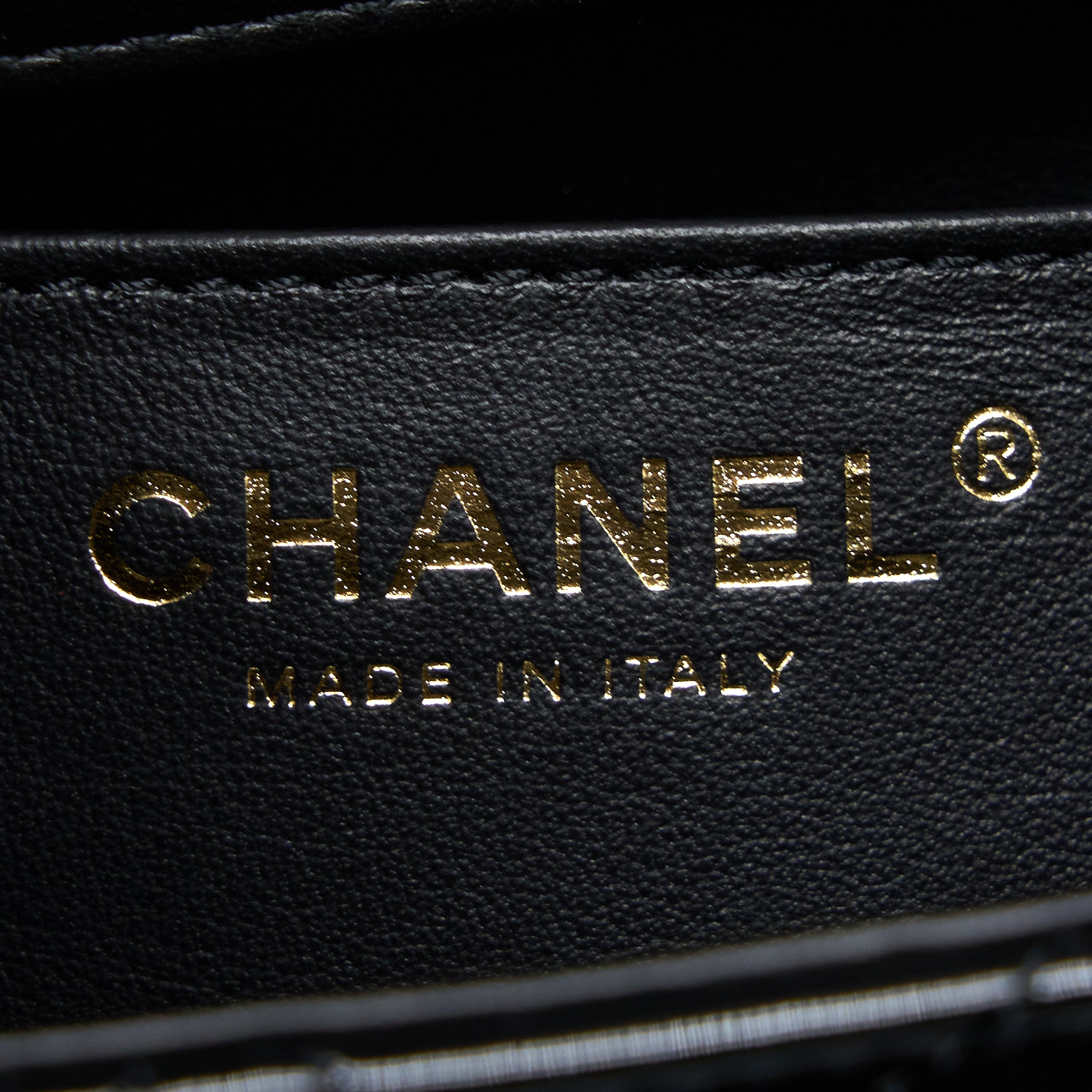 Chanel 22K Retro Classic New Square Mini Flap Bag Patent Black Brushed GHW(Microchip) - Image 11