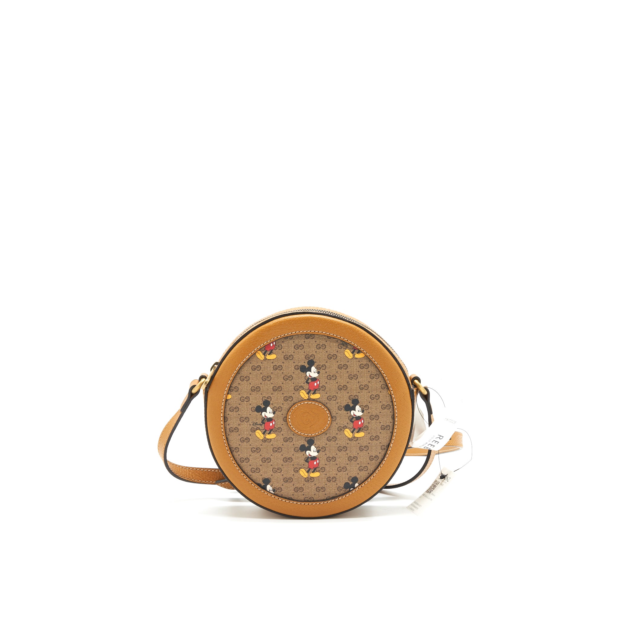 Gucci Disney Mickey GG Supreme Round Bag