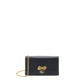 Gucci Chain Wallet Black GHW