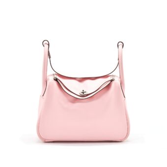 HERMES Lindy 30 Swift 3Q ROSE SAKURA SHW Stamp X
