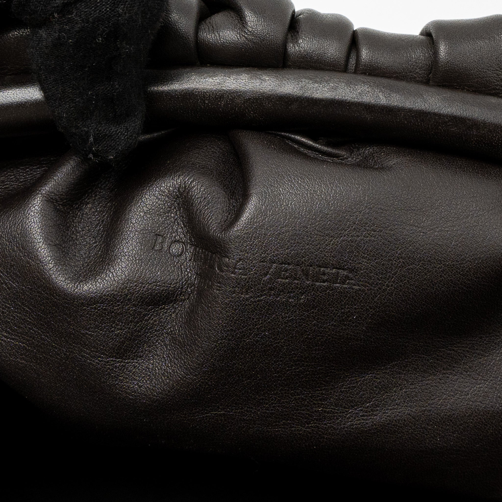 Bottega Veneta Clutch Calfskin Dark Brown GHW - Image 11