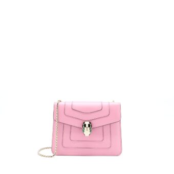 Bvlgari Serpenti Forever Crossbody Bag Pink