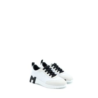 Hermes Size 36 Women's Bouncing Sneakers Black/Noir