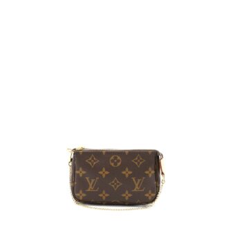 Louis Vuitton Mini Pochette Monogram Canvas GHW