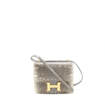 Hermes Constance Mini Ombre Lizard GHW Stamp Y