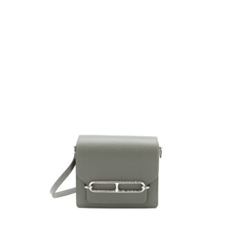 Hermes Mini Roulis Evercolor 0L Gris Meyer SHW Stamp U