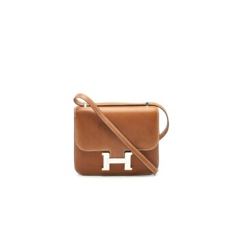 Hermes Constance 19 Fauve CK34 SHW