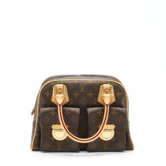 Louis Vuitton Top Handle Tote Bag Monogram Canvas GHW