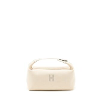 Hermes Trousse De Toilette Bride A Brac Naturel SHW