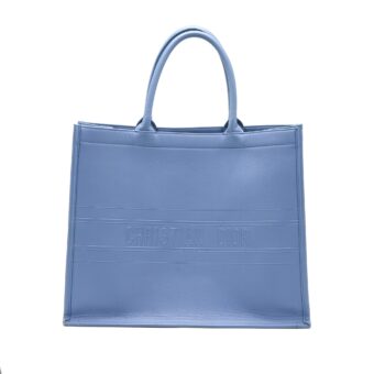 Dior Large Book Tote Light Blue