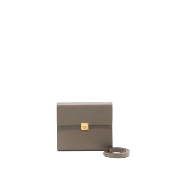 Hermes Clic 16 Wallet Epsom Gris Etain RGHW Stamp D