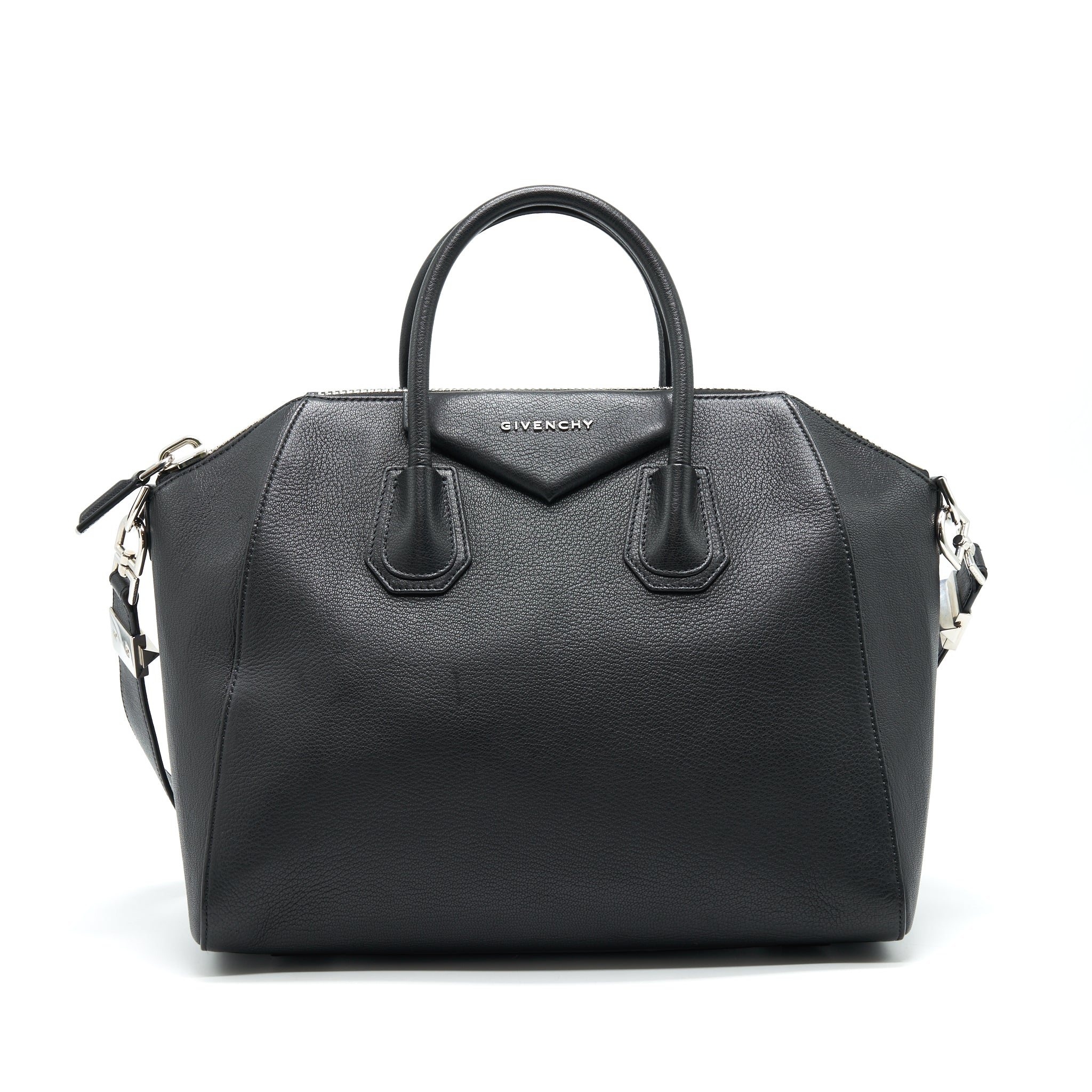 Givenchy Medium Antigona Bag Black SHW