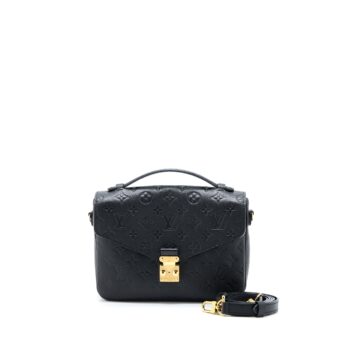 Louis Vuitton Pochette Métis Monogram Empreinte Black GHW
