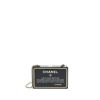 Chanel 20K Authenticity Card Evening Bag GHW