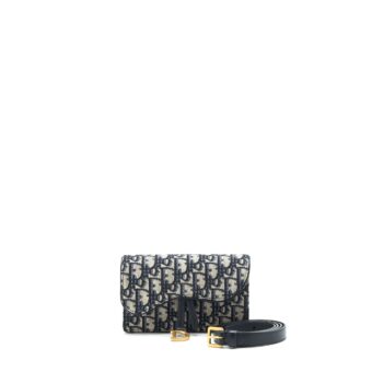 Dior Saddle Belt Pouch Oblique GHW