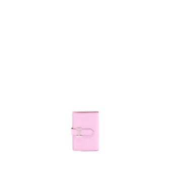 Hermes Bearn Mini Wallet Epsom X9 Mauve Sylvestre SHW Stamp U