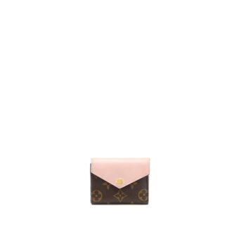 Louis Vuitton Zoe Wallet Monogram Canvas/Rose Ballerine GHW