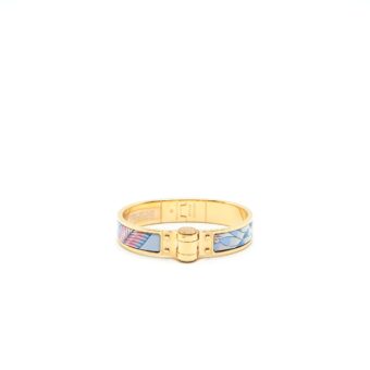 Hermes Size S Savana Dance Hinged Bracelet