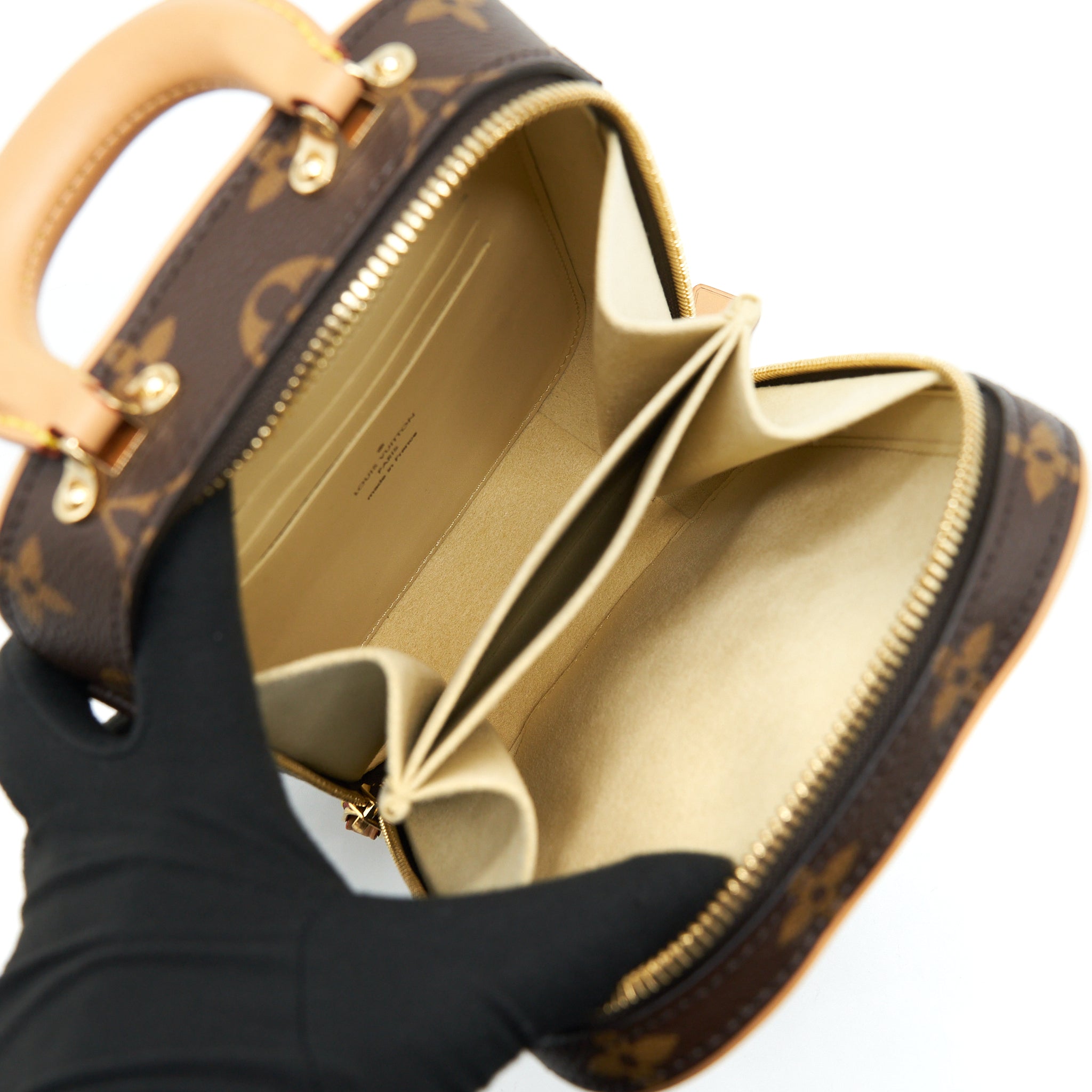 Louis Vuitton Vertical Mini Luggage Monogram Canvas GHW - Image 6