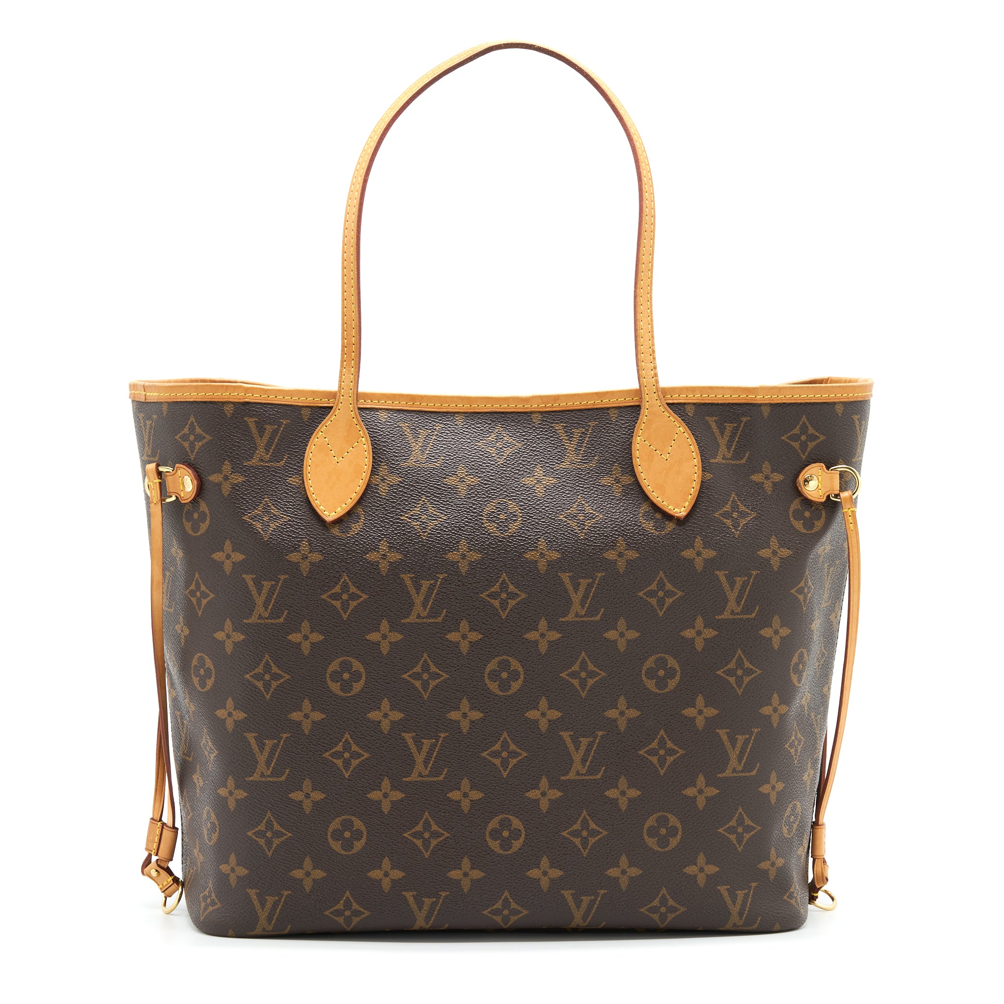 Louis Vuitton Neverfull MM Monogram Canvas Beige