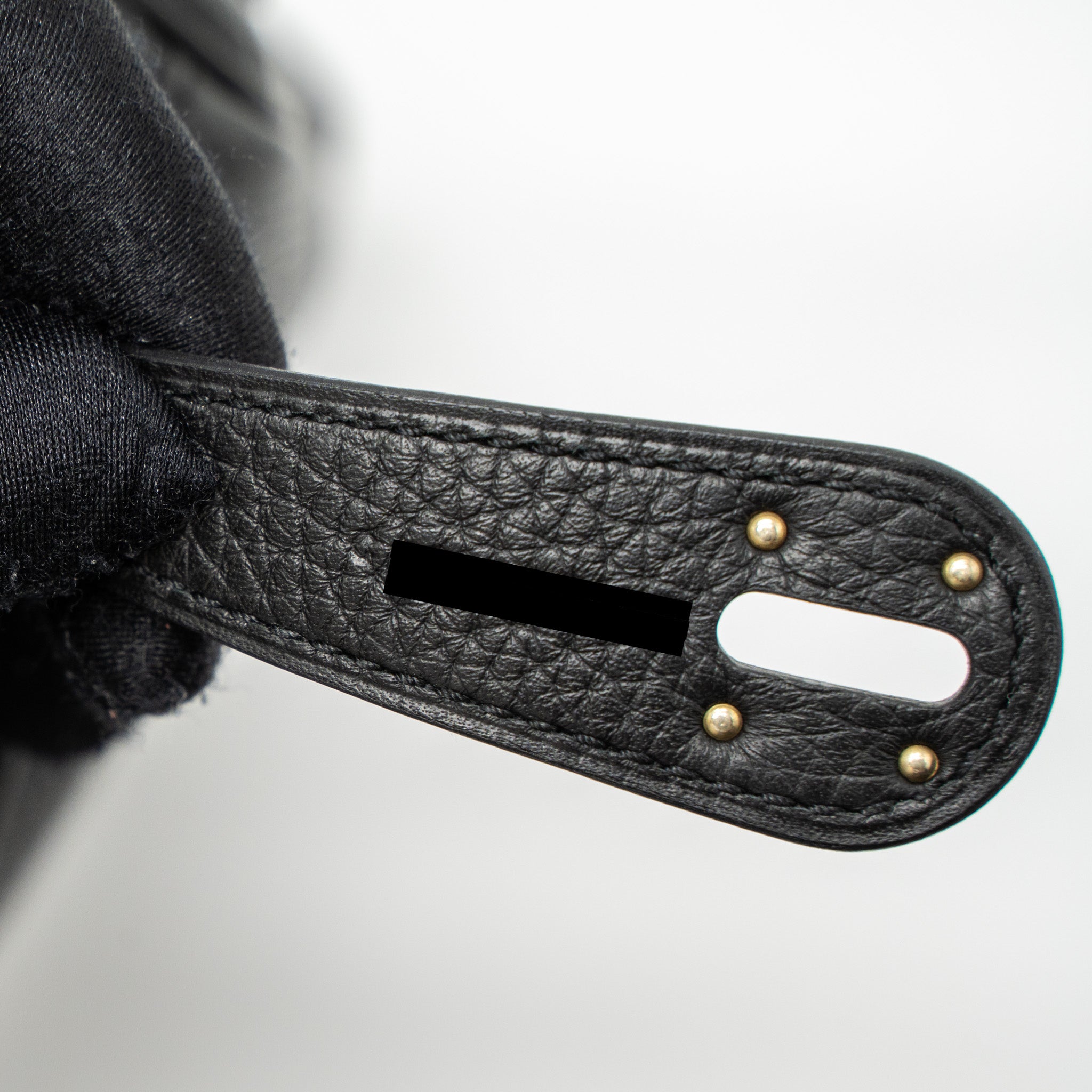 Hermes Lindy 30 Clemence Black SHW Stamp C - Image 15