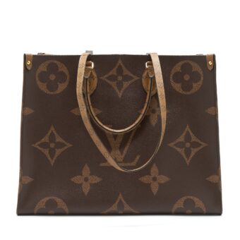 Louis Vuitton On The Go GM Monogram Reverse Canvas GHW