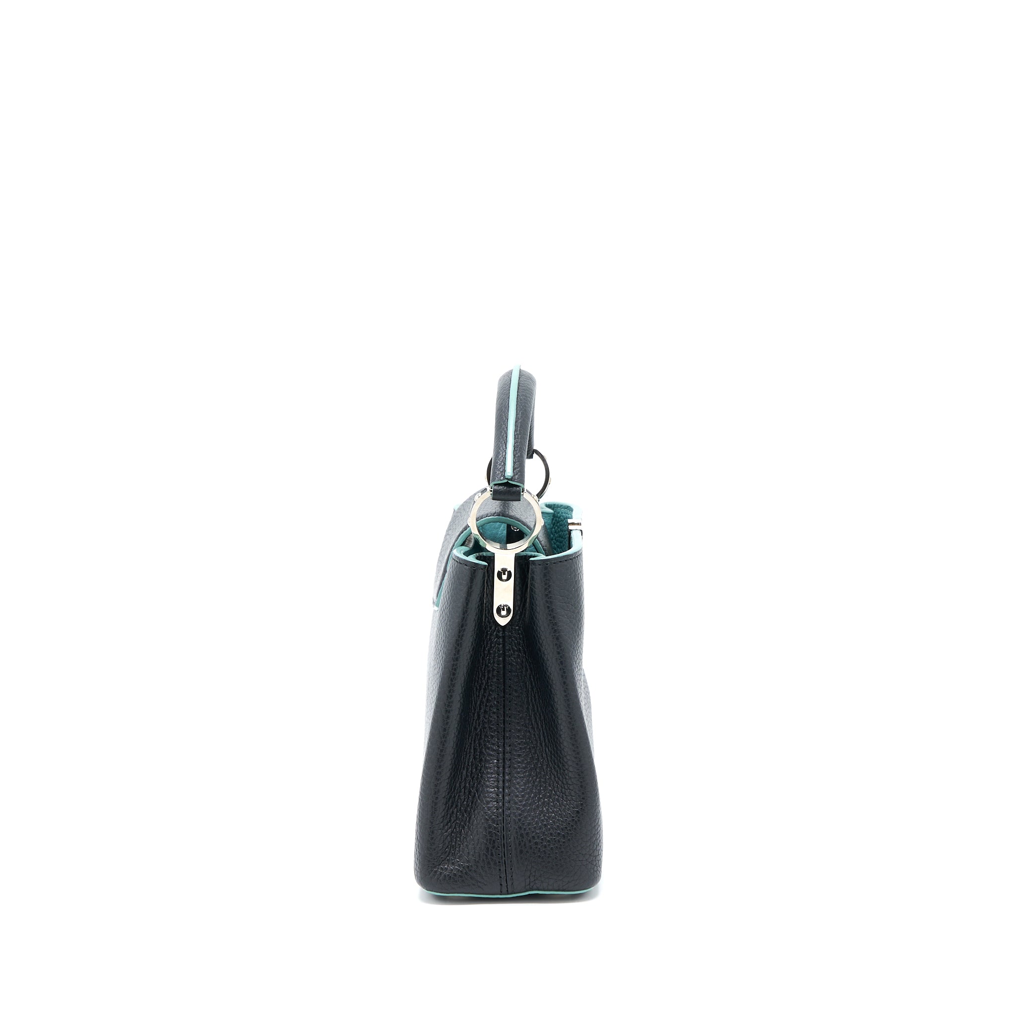 Louis Vuitton Capucines BB Taurillon Black/ Blue SHW - Image 3