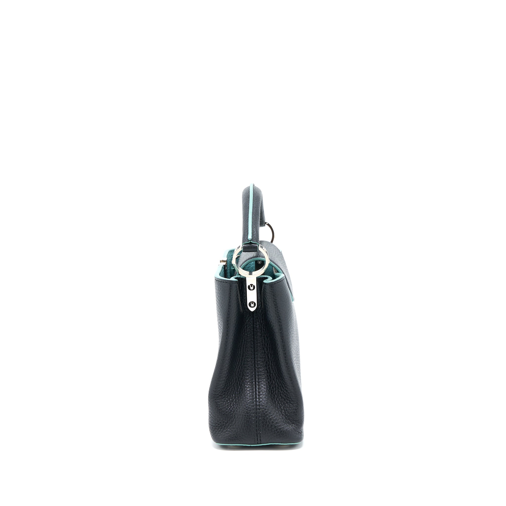 Louis Vuitton Capucines BB Taurillon Black/ Blue SHW - Image 4