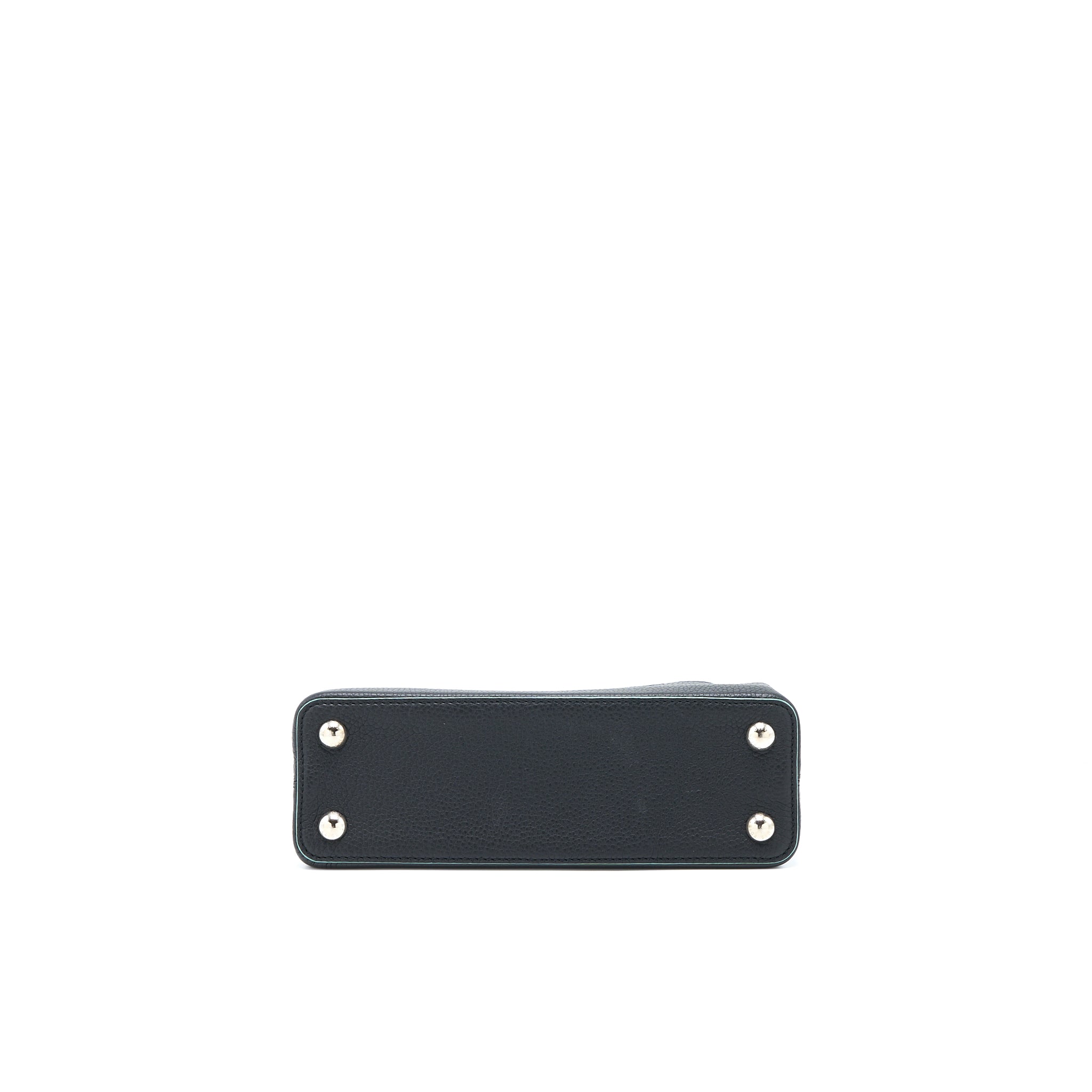 Louis Vuitton Capucines BB Taurillon Black/ Blue SHW - Image 5