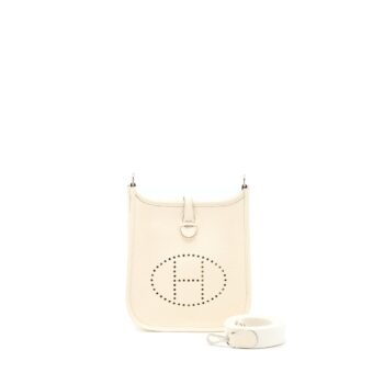 Hermes Mini Evelyne Clemence Nata SHW Stamp U