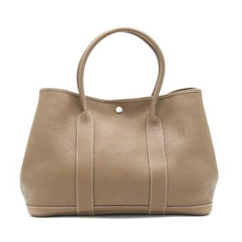 Hermes Garden Party 36 Etoupe SHW Stamp Square P