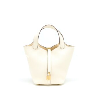 Hermes Picotin 18 Lock Bag Nata GHW Stamp Z