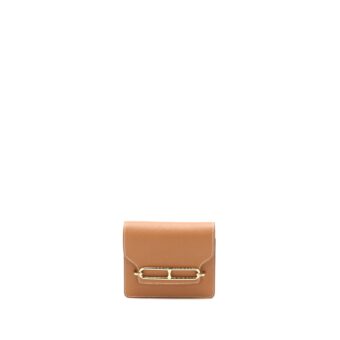 Hermes Roulis Slim Evercolor Gold GHW Stamp Z