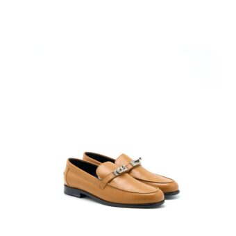 Hermes Size 37.5 Femme Destin Loafer Calfskin Natural SHW