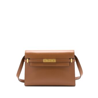 Saint Laurent/YSL Manhattan Shoulder Bag Box Brick/Dark Ebene GHW