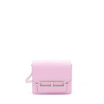 Hermes Mini Roulis Swift Mauve Sylvestre SHW Stamp U