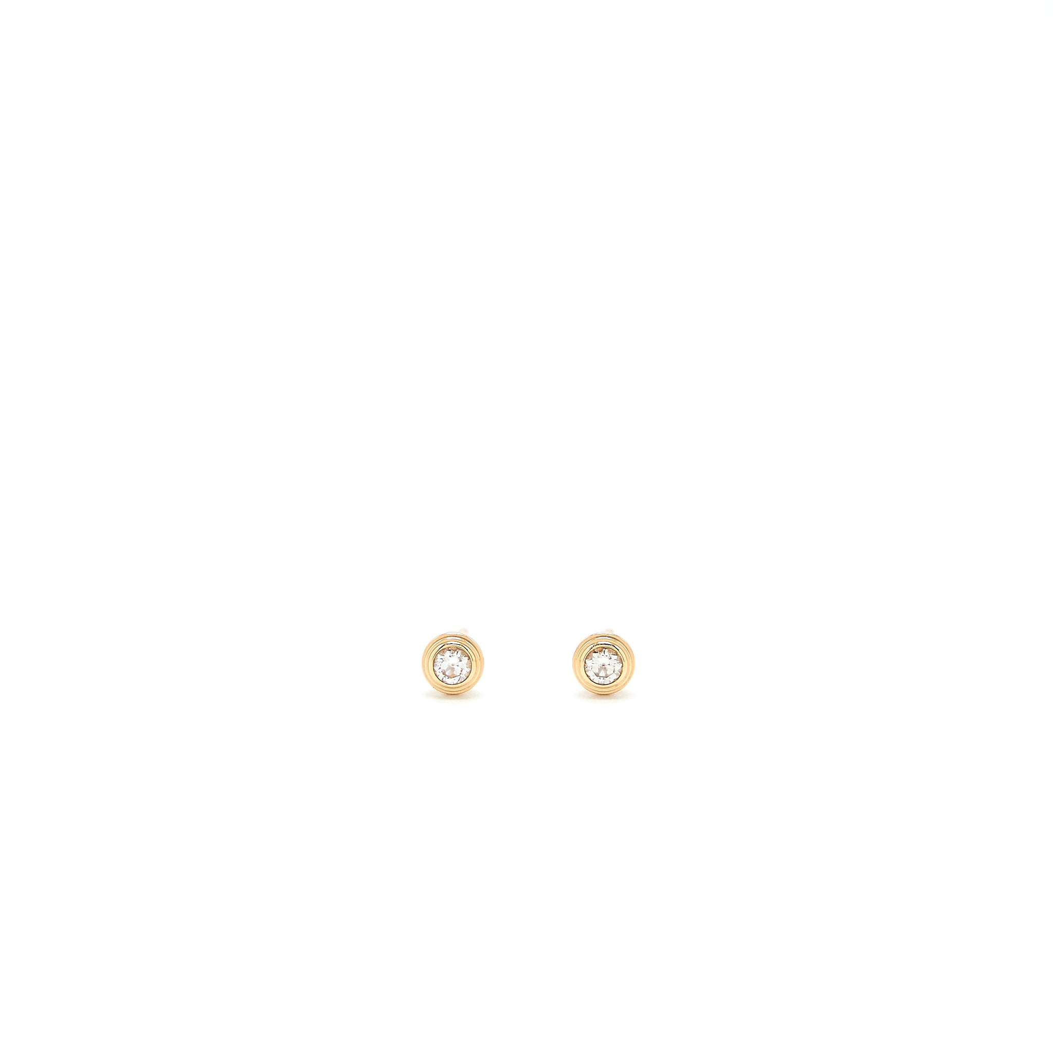 Cartier D’Amour Earrings Rose Gold Diamonds
