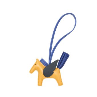 Hermes Rodeo Pegase PM Sesame/ Blue Saphir/ Noir