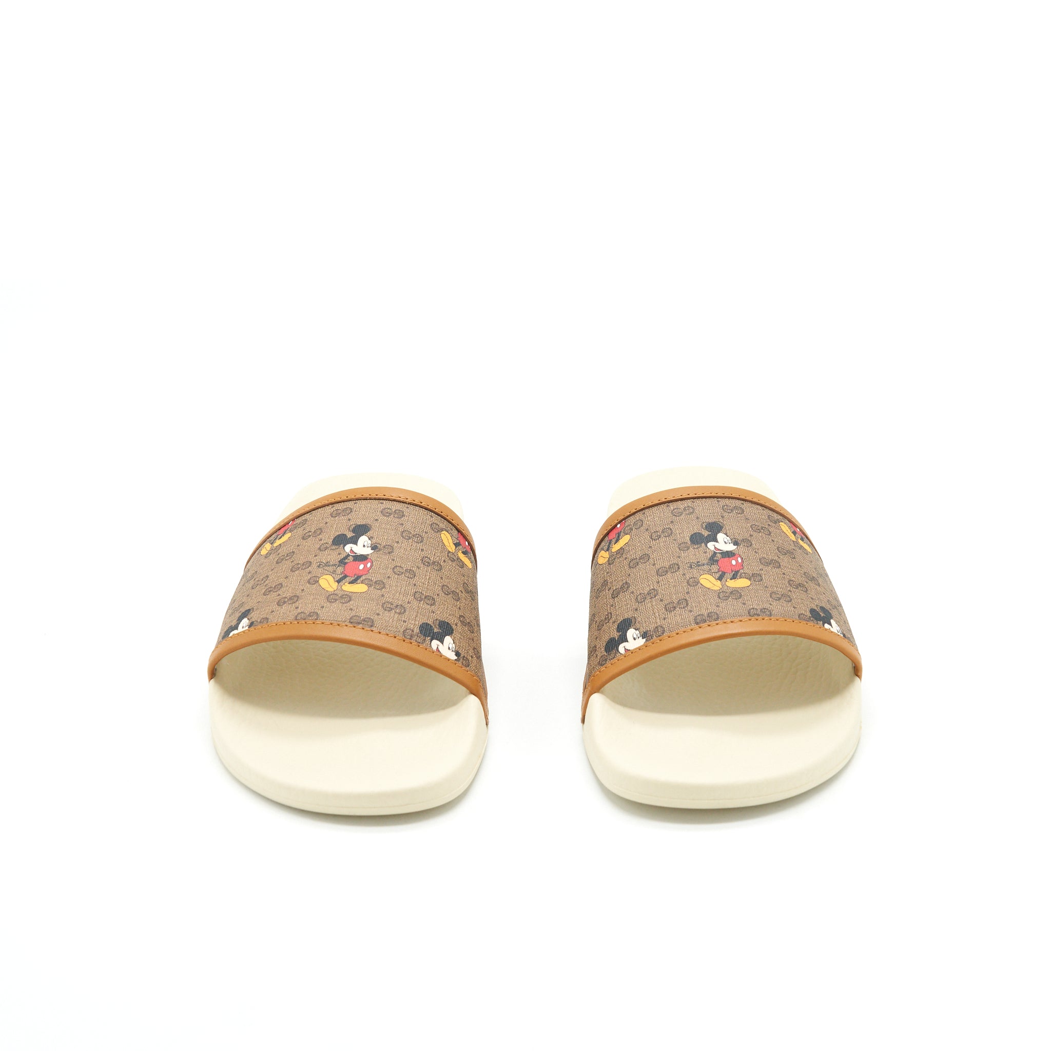 Gucci Size38 X Disney Mickey Mouse Canvas Sliders - Image 2