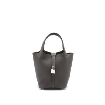 Hermes picotin 18 Lock Bag Ebene SHW stamp Z
