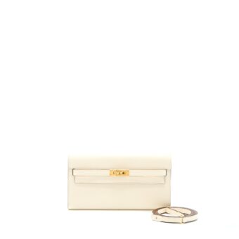 Hermes Classic Kelly To Go Epsom Nata/Sesame GHW Stamp U