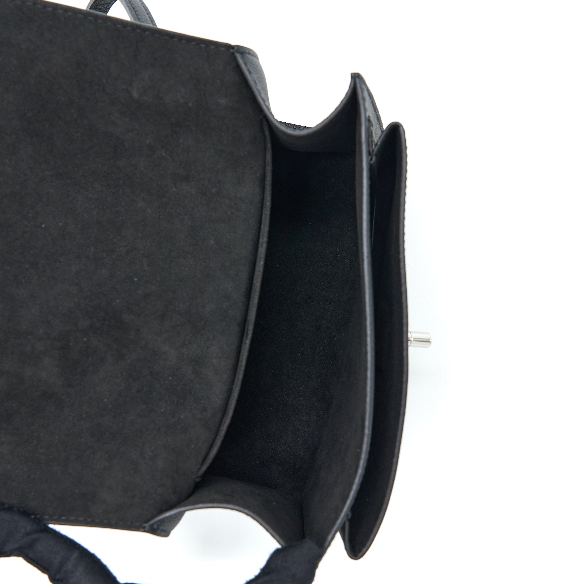 Louis Vuitton Mylockme Satchel Chain Bag Calfskin Black SHW - Image 6