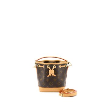 Louis Vuitton Nano Noe Monogram Canvas GHW (New Version)