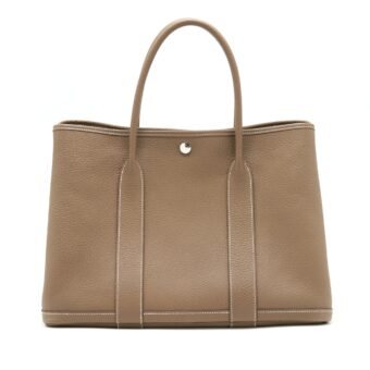 Hermes Garden Party 36 Etoupe SHW Stamp D