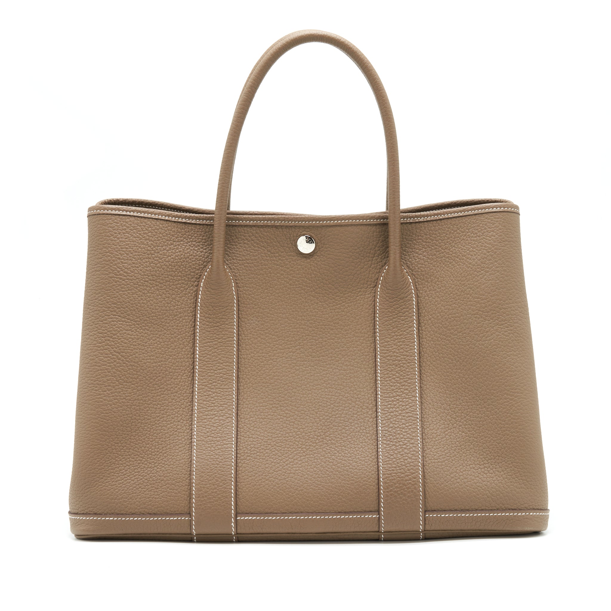 Hermes Garden Party 36 Etoupe SHW Stamp D