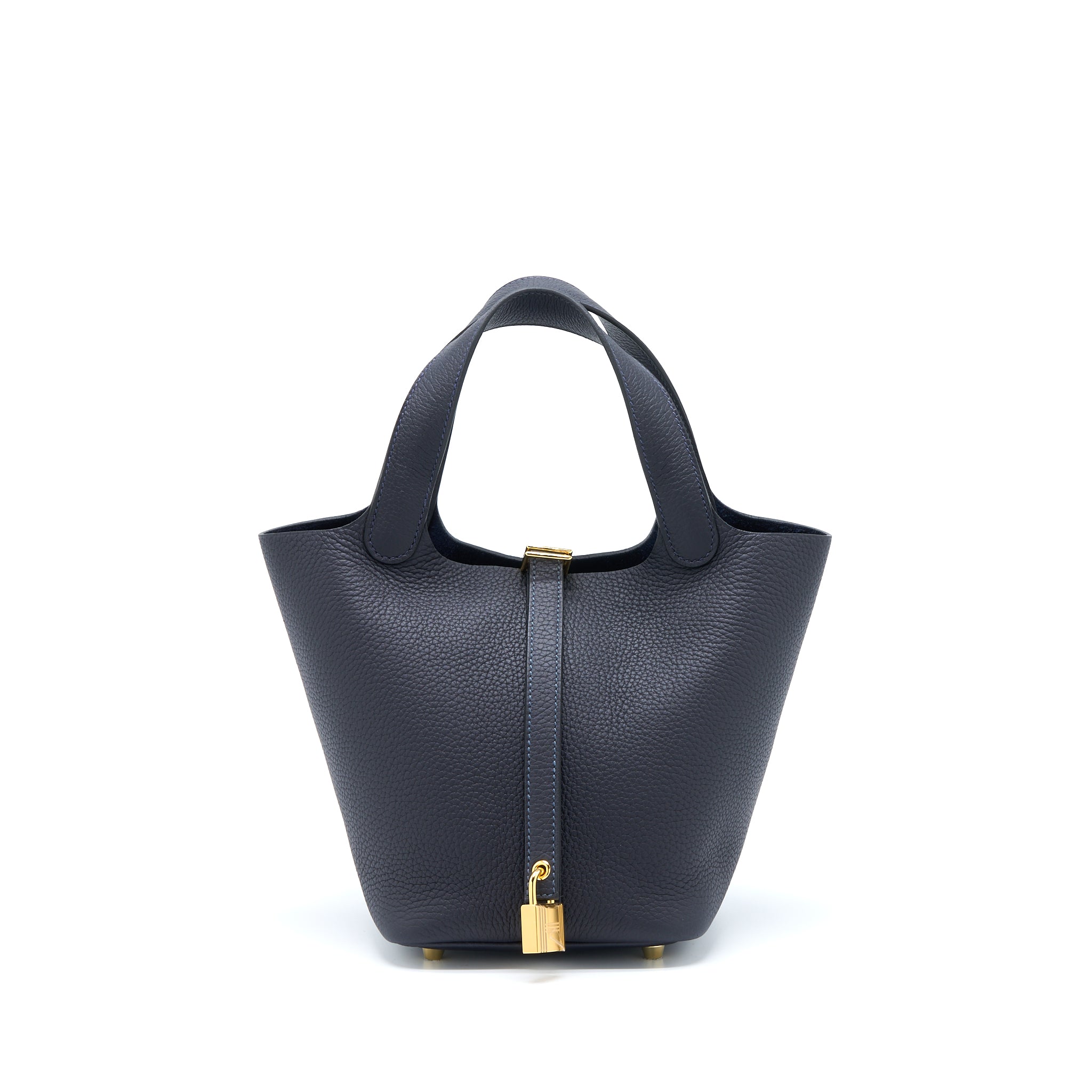 Hermes Picotin 18 Lock Bag Clemence 3Y Caban GHW Stamp U