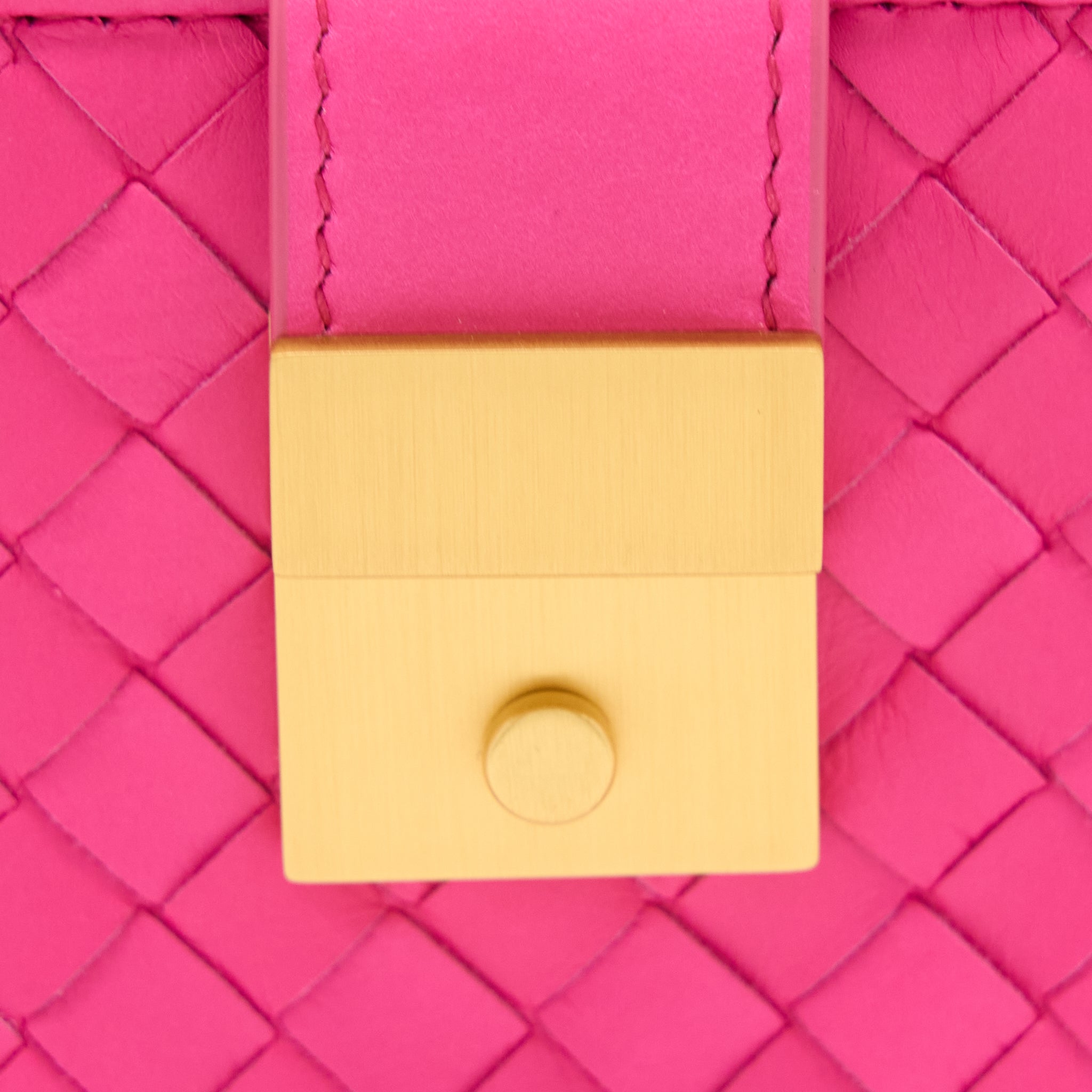 Bottega Veneta Fold Wallet Nappa Pink GHW - Image 5