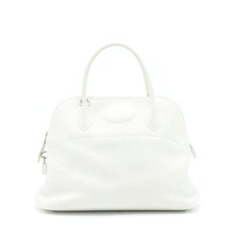 Hermes Bolide 31 Clemence 01 Blanc SHW Stamp Square P