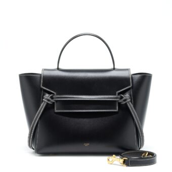 Celine Mini Belt Bag Calfskin Black GHW